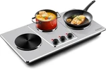 Cusimax Hot Plate,countertop Triple Burner With 7 Cast Iron Cooktop,electric. Fixed Price $156.99.