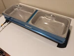 Toastess International TWB-454 Buffet Server With Dishes. Fixed Price $19.99.