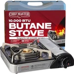 Chef-master 10,000 Btu Butane Camping Stove With Carry Case High Performance. Fixed Price $76.91.