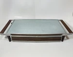 Vintage Mid Century Salton Hotray Warming With Drawer Electric Cord. Fixed Price $97.50.