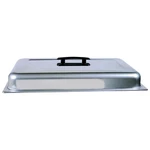 Choice Full Size Solid Dome Stainless Steel Steam Table / Hotel Pan Cover. Fixed Price $29.86.