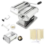 Pasta Machine With 9 Adjustable Thickness Settings, 2 1 Noodle Maker.... Fixed Price $63.52.