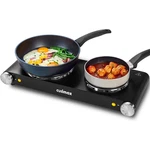 Double Hot Plates Electric Burner 1800W With Adjustable Temperature Control. Fixed Price $55.99.