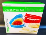 Prepworks Set Of 3 (4"; 5"; & 6") Multifunctional Dough Presses (nib). Fixed Price $12.95.