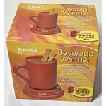 Rival Beverage Soup Warmer Includes 8 Oz Ceramic Mug Office Dorm Red New. Fixed Price $11.95.