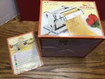 Marcato Atlas Deluxe Model 150 Hand Crank Pasta Noodle Maker Machine Box * Clean. Fixed Price $60.00.