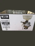 Weston 01-0101 2-SPEED Motor Attachment For Pasta Machine Tomato Press. Fixed Price $30.00.