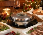Mirro Aluminum Chafing Dish Buffet Server W/ Lid & Stand Vintage Usa Serving Set. Fixed Price $59.99.