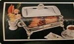 Royal Silverplated 2 Qt Oblong Food Dish With Glass New Open Box. Fixed Price $49.99.