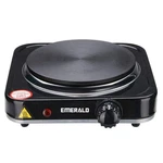Emerald 1000W Single Burner 6.1 In. Black Electric Hot Plate Stove. Fixed Price $22.49.