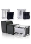 Electric French Fry Cutter, Stainless Steel Potato With 1/2 & 3/8 Blade. Fixed Price $60.00.