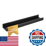 Kiera Grace Floating Wall Shelves - Wood Picture Frame Easy Mount. Fixed Price $40.84.