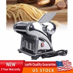 Stainless Commercial Electric Dough Roller Sheeter Noodle Pasta Maker Machine. Fixed Price $126.77.