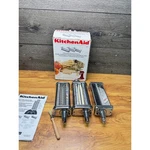 Kitchenaid 3 Piece Pasta Roller Cutter Attachment Kpra Stand Mixer Italy. Fixed Price $92.07.