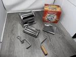 Imperia Pasta Machine Roller Sp 150 Chrome Made Italy (OKEB-02-043). Fixed Price $46.75.