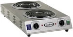 Cadco CDR-2TFB Space Saver Double 220-VOLT Hot Plate, Stainless Steel. Fixed Price $378.00.