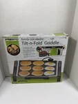 Presto 07071 15-INCH Electric Tilt-n-fold Griddle, Black. Fixed Price $34.99.