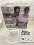 Food Dehydrator Nutrichef Kitchen Electric Countertop Preserver PKFD12. Fixed Price $17.50.