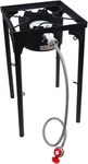 Gasone Propane Single Burner Camp Stove With High Temp Paint & Red Qcc Steel Bra. Fixed Price $150.95.