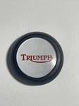84-0026 97-5061 Triumph T140 Bonneville TR7 Tiger Tank Top Badge & Grommet. Fixed Price $17.00.