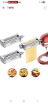 3-PIECE Pasta Roller Cutter Set For Kitchenaid Stand Cofun Used. Fixed Price $50.99.