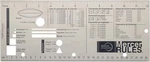 Mercer Culinary Rules Spanish Ruler Silver. Fixed Price $42.50.