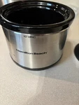 Hamilton Beach SC40 33006 Mini Slow Cooker Silver Space Saver. Fixed Price $9.99.