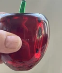 Nwb Godinger Red Crystal Apple Lidded Trinket Box Paper Weight Shannon Ireland. Fixed Price $10.00.
