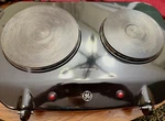 Double Burner Table Stove Model 168996 General Electric Camping, Mobil Home. Fixed Price $34.50.