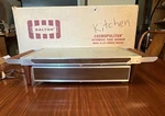 Mcm Salton Cosmopolitan Radiant Food Warmer Glass Tray & Swivel Bin H-134 Works. Fixed Price $79.00.