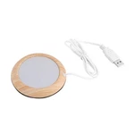 Usb Cup Warmer Coaster Coffee Mug For Desk, Heating Pad Wood Grain. Fixed Price $19.83.