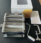 Nob Made Italy Atlas 150 Classic Manual Pasta Maker Machine, Chrome Steel.. Fixed Price $75.00.