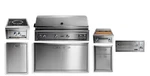 Lynx Professional Package With 54" Built-in Grill, Side Burner, & Warming Drawer. Fixed Price $22763.00.