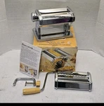 Marcato Atlas 150 Deluxe Pasta Machine Noodle Maker Italy W/ Box Manual. Fixed Price $50.00.