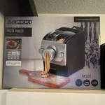 Lamar M301 Automatic Pasta Maker 260W Black Silver 8 Discs Recipe Booklet. Fixed Price $50.00.