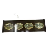 Vintage Jasco Currier & Ives 4 Seasons Deluxe Electric Food Warming Tray 25 7. Fixed Price $24.95.