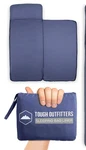 Tough Outfitters Blue Sleeping Bag Liner 37"X85" Breathable & Lightweight Nib. Fixed Price $6.00.