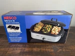 Nesco 4908-12-40PR Buffet Kit Stainless Turn You 18 Quart Vers These 3 Inserts.. Fixed Price $27.50.