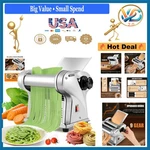 Electric Pasta Maker Stainless Steel 2-BLADE Noodle Machine 110V Family Use. Fixed Price $216.44.