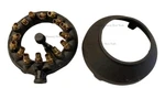 16 Tips Jet Volcano Burner With Central Pilot & Lid - Wok Range Parts 128,000BTU. Fixed Price $85.00.