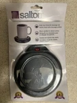 Salton Electric Hot Plate Beverage Warmer Black Single Burner Metal Plastic. Fixed Price $9.80.