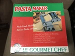 Le Gourmet Chef Deluxe Manual Pasta Machine Sku 007-11386. Fixed Price $29.95.