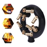 10-HEAD Jet Burner For Natural Gas Wok Cooking, 80,000 Btu Power. Fixed Price $26.50.