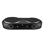 Mainstays Double Burner, 1800 W, Black Electric COOKTOP,1 Each,assembled Product. Fixed Price $33.77.