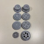 Philips Pasta Maker HR2370 HR2371 Parts Dies Shaping Discs Kit 8 Piece Set Grey. Fixed Price $39.99.
