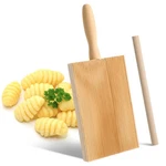 Ymapinc Gnocchi Boards And Ravioli Rolling Pin, Wood Pasta Roller Homema.... Fixed Price $8.78.