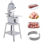 Commercial Electric Meat Bandsaw, 1500W Stainless Steel Vertical Bone Sawing Mac. Fixed Price $664.03.