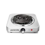 Proctor Silex Portable Electric Burner Hot Plate Single Countertop Stove 76CH. Fixed Price $53.98.