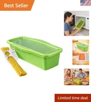All-in-one Microwave Pasta Maker With Portion Tool Perfect For Small Spaces. Fixed Price $29.59.