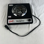 Capitol Rangette Burner Model BR5 Portable Electric Stove 1100W Tested Working. Fixed Price $49.95.